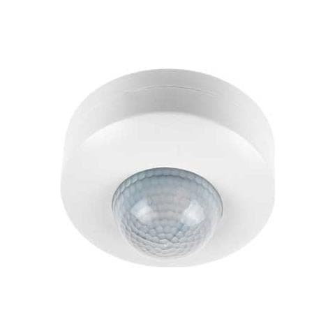Sensore Di Movimento Infrarossi Crepuscolare Con Funzione Manual Override Montaggio A Soffitto 360° Bianco Ip20 Vt-8049 - Sku 1355 - Foto 2