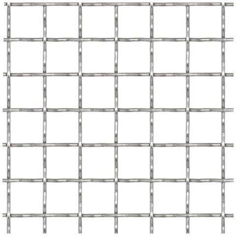 Pannello Rete Metallica Modulare Acciaio 100x100cm 21x21x2,5mm - Foto 2