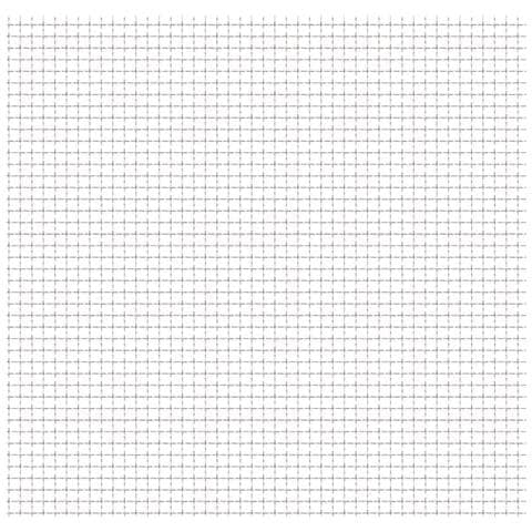 Pannello Rete Metallica Modulare Acciaio 100x100cm 21x21x2,5mm - Foto 1