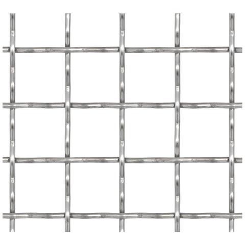 Pannello Rete Metallica Modulare Acciaio 100x100cm 21x21x2,5mm - Foto 3