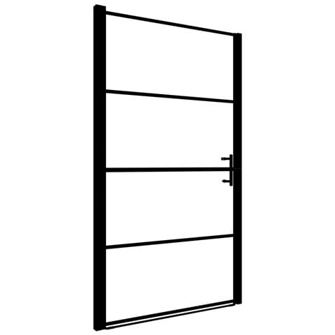 Porta Per Doccia In Vetro Temperato 81x195 Cm - Foto 1