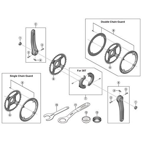 Ingranaggio Steps44t Fc-e6100 - Foto 2