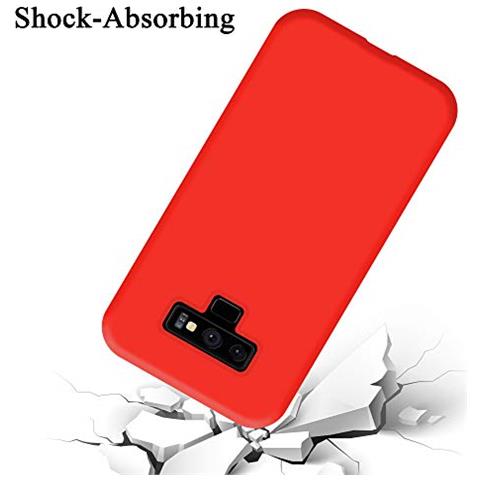 Custodia Compatibile Con Samsung Galaxy Note 9 In Liquid Rosso - Coperchio Protettivo In Silicone Tpu Flessibile - Foto 2