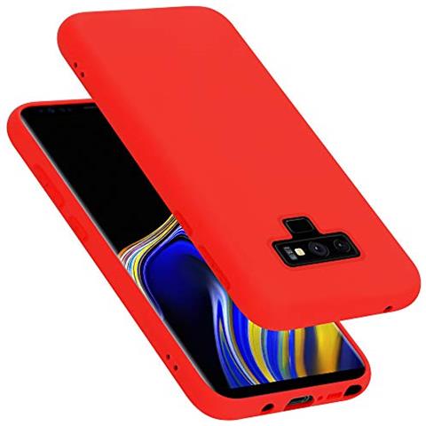 Custodia Compatibile Con Samsung Galaxy Note 9 In Liquid Rosso - Coperchio Protettivo In Silicone Tpu Flessibile - Foto 1