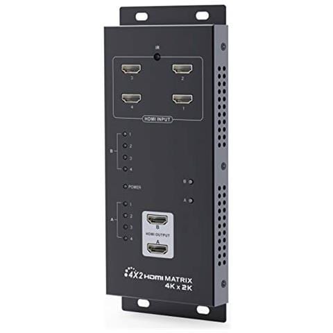 Premiumcord Interruttore Ha Hdmi Matrix 4: 2 Con Audiorisoluzione 4kx2k - Foto 5
