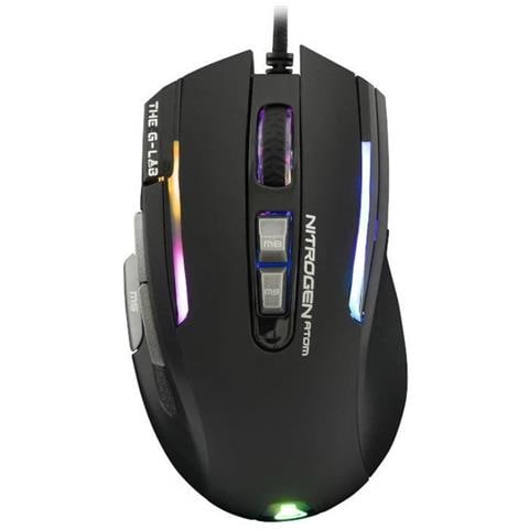 Mouse Da Gioco Rgb The G-lab - 4800 Dpi - Programmabile - Nero - Foto 1