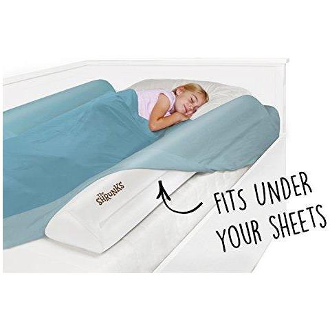 Rotaie Gonfiabili Per Letto Per Bambini Per Bambini Protezione Di Sicurezza Portatile Paracolpi Laterali {confezione Da 2 Per Bambini E Letti Per Adulti Ottima Casa O Viaggio Fai Dormire Il Tuo Bambino Al Sicuro E Comodo - Foto 2