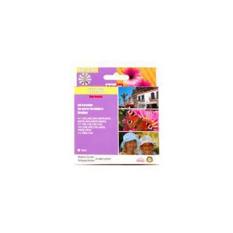 ABR-1000Y, Giallo, - Brother DCP 130C, 330C, 350C, 357C, 540CN, 560CN, 750 CW, 770CW, Ad inchiostro - Foto 1