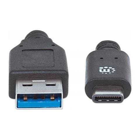 Cavo USB 3.1 Gen2 A Maschio / USB-C Maschio 1m - Nero - Foto 4