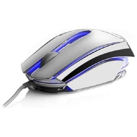 Mouse USB Ice 2400 DPI Retroilluminato Colore Grigio - Foto 3