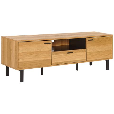 Mobile Tv Legno Chiaro E Nero Claremont - Foto 2