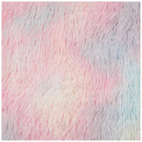 Set Di 2 Cuscini Amaryllis Finta Pelliccia 45 X 45 Cm Multicolore - Foto 7