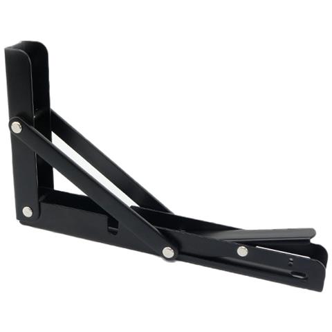 Confezione Da 2 Staffe Per Mensola Triangolari Black Xxl - Foto 1