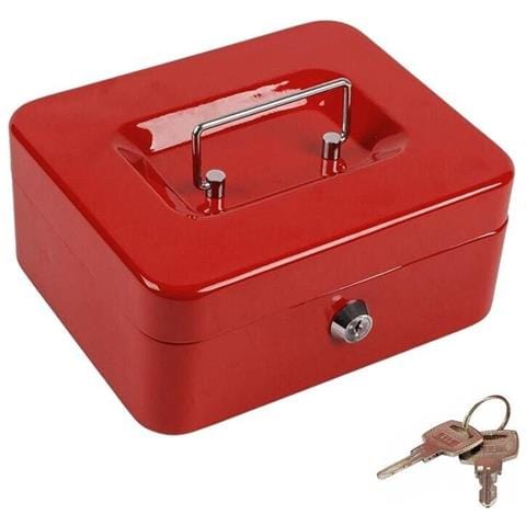 Cassaforte Portavalori Cassetta Di Sicurezza Serratura A Chiave - Foto 2