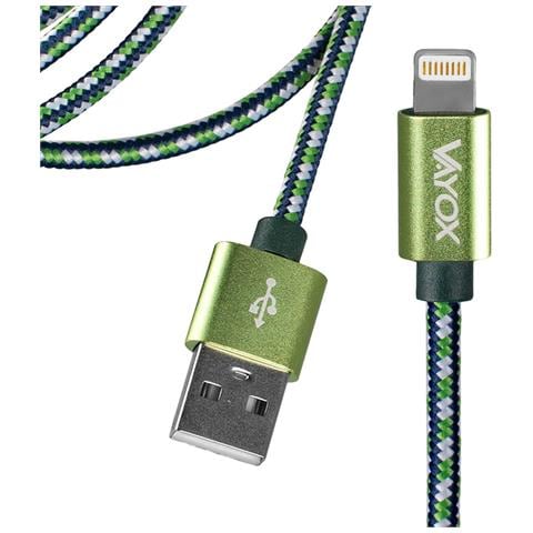 Cavo Usb - Lightning Verde 1,5 M Va0147 - Foto 4
