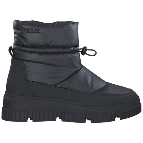 Black Casual Closed Booties Stivaletti Tessile Scarpe Donna Nero Eu 37, 5-26454-41 001 - Foto 2