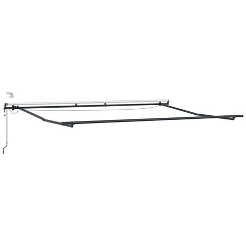 Tenda da Sole con Antracite 4 × 3 m Metallo - Foto 1