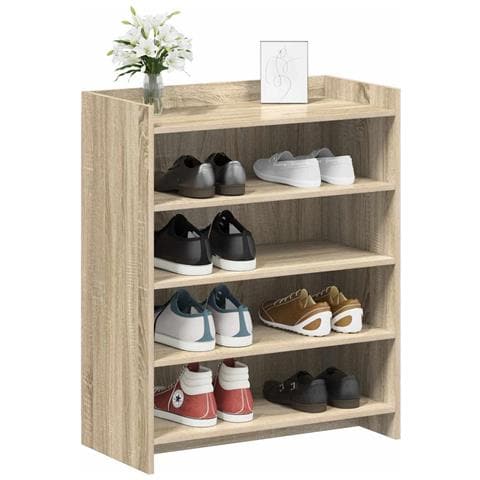 Mobile per scarpe Rovere Sonoma 73,5 x 36 x 92 cm - Foto 2