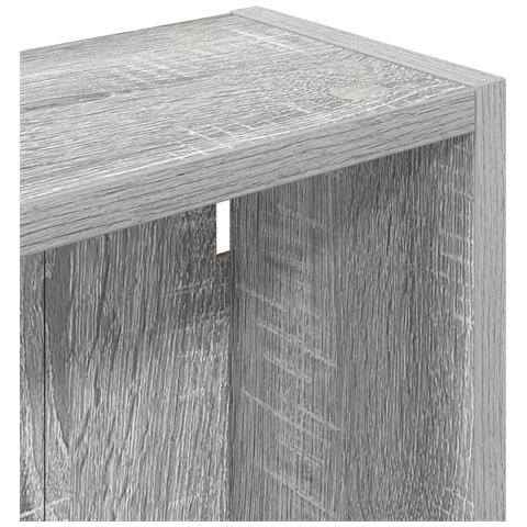 Armadio da bagno a muro Sonoma grigia 40 x 14 x 70 cm - Foto 9