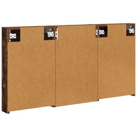 Set di Armadi da Bagno con porta 3 pcs 120 x 10,5 x 60,5 cm - Foto 9
