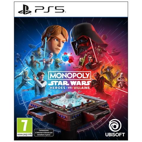 Monopoly: Star Wars Heroes Vs Villains Standard Cinese semplificato, Tedesca, Inglese, ESP, Francese, ITA, Giapponese, Portoghese PlayStation 5 - Foto 1