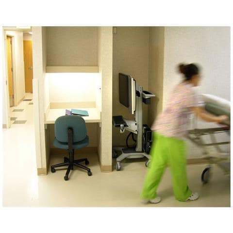 Carrello Neo-Flex Dual WideView WorkSpace per config. doppio LCD - Foto 7