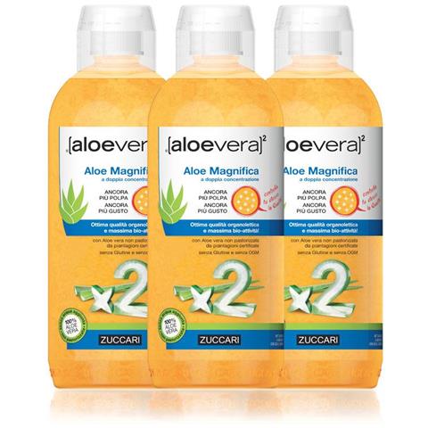 Puro Succo Aloe Magnifica 3 X 1 Litro - Foto 2