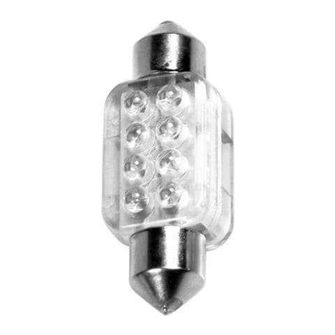 da 10mmx36mm Mega-brite 8 Led Bianco - Foto 1