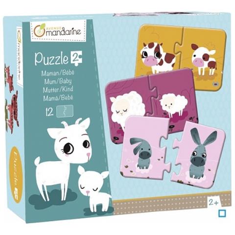 Duo Mamma E Puzzle Per Bambini - Foto 1