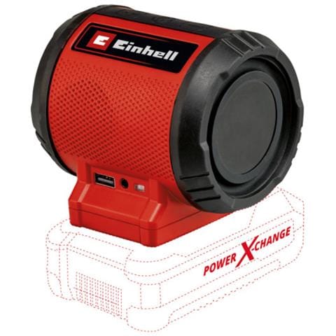 Altoparlante A Batteria Tc-sr 18 Li Bt-solo Power X-change (ioni Di Litio, 18 V, Porta Usb, Attacco Aux, Bluetooth, Senza Batteria E Caricabatteria) - Foto 8