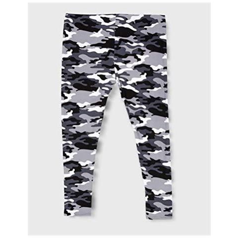 Camouflage Leggings Pants Sport Confortevole Di Donne Pantaloni Allenamento Elasticizzato Con Stampa Militare Regular Skinny Neve Camo Xs - Foto 4
