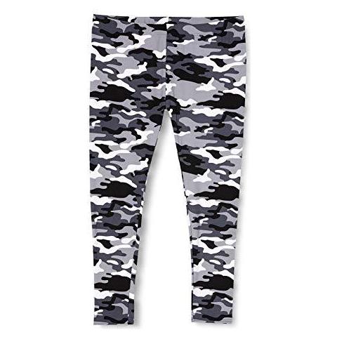 Camouflage Leggings Pants Sport Confortevole Di Donne Pantaloni Allenamento Elasticizzato Con Stampa Militare Regular Skinny Neve Camo Xs - Foto 1