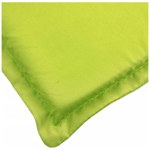 Cuscino Per Sdraio Verde Brillante (75+105) x50x4 Cm - Foto 2