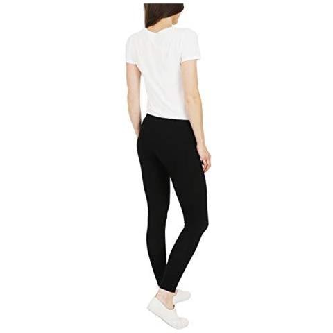 Leggings Casual Di Fm Di Londra Donne Nero (black 1) -8 Uk (formato Produttore S)  - Foto 2