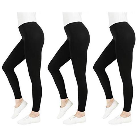 Leggings Casual Di Fm Di Londra Donne Nero (black 1) -8 Uk (formato Produttore S)  - Foto 1