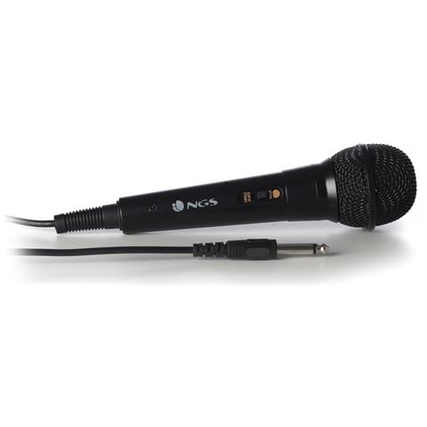 Singer Fire Karaoke microphone Cablato Nero - Foto 2