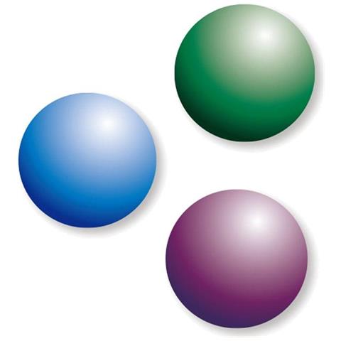 3 Idropitture Effetto Vetro Colorato - 25 Ml - Blu-viola-verde - Foto 1