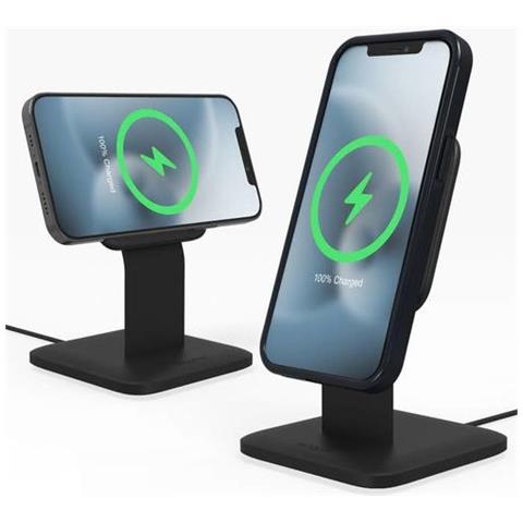 Snap+ Wireless Stand, Interno, Carica Wireless, Nero - Foto 2