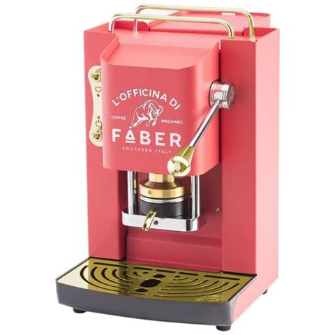 Macchina da Caffè Espresso Pro Deluxe Serbatoio 1.3 Lt. Potenza 500 Watt Colore Pink Ottone - Foto 1