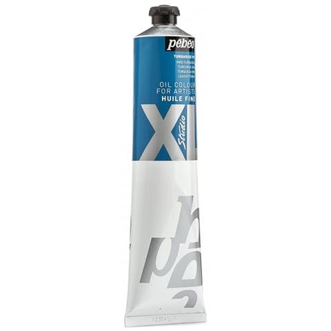 Pittura Ad Olio Xl Studio - Turchese Vivo - 200 Ml - Foto 2