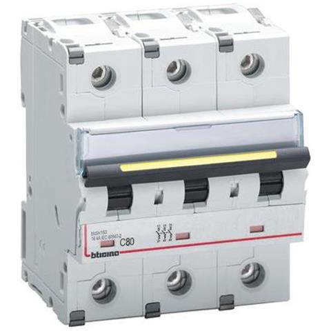 Btdin 160 - Magnetot 3p Curva C 80a 16ka - Ft83c80 - Foto 1