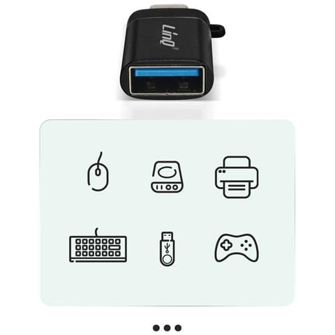 Adattatore Otg Da Usb-c A Usb 3.0 Femmina Ricarica E Sincronizzazione - Foto 12