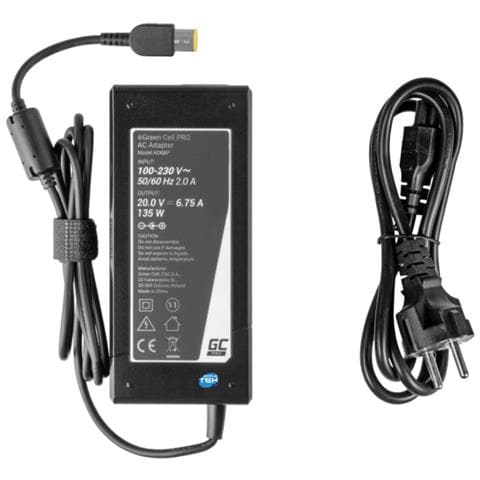 Alimentatore 135w Compatibile Con Lenovo Ideapad Y50-70 20v 6.75a 11mm X 4,0mm - Foto 8