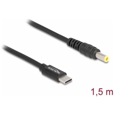 Cavo Di Ricarica Per Notebook Usb Type-c Maschio A 5,5 X 2,5 Mm Maschio - Foto 2