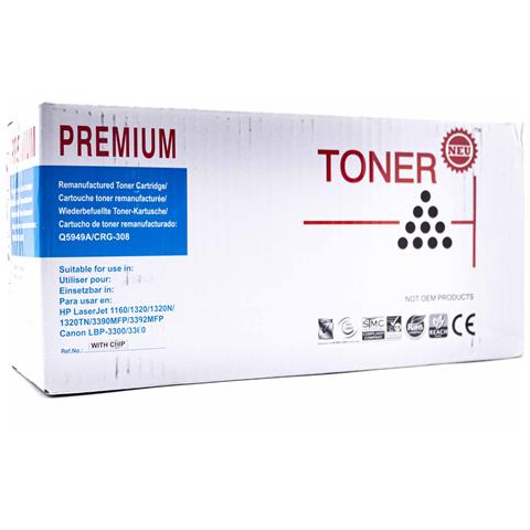 Toner Nero Con Hp 49a 53a Laserjet 1160 1320 1320 N 1320 Nw 1320 - Foto 1
