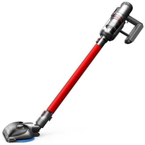 Scopa Ricaricabile T12 Pro Rinse 2 in 1 senza Sacco Potenza 535 W Colore Rosso / Grigio - Foto 1