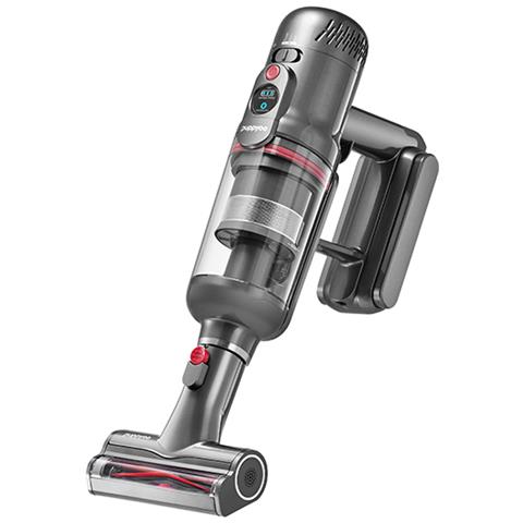 Scopa Ricaricabile T12 Pro Rinse 2 in 1 senza Sacco Potenza 535 W Colore Rosso / Grigio - Foto 8