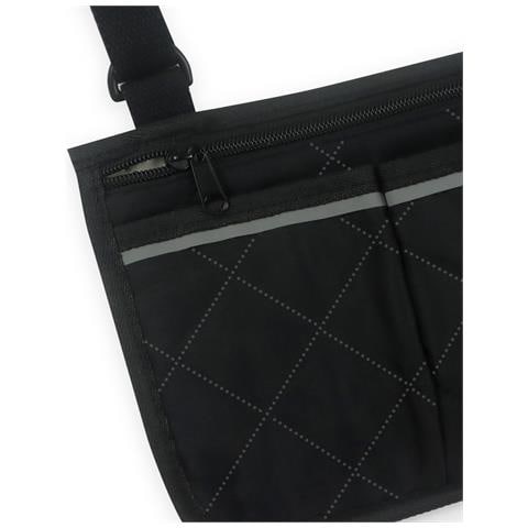 Borsa Portaoggetti Laterale Per Sedia A Rotelle Black - Foto 4