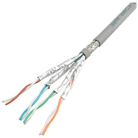 Roline S /ftp Cable Cat. 6a, Stranded 300 M Cavo Di Rete Grigio - Foto 1