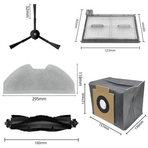 Kit Di Parti Di Ricambio Per Aspirapolvere Robot Eufy X8pro - Foto 2